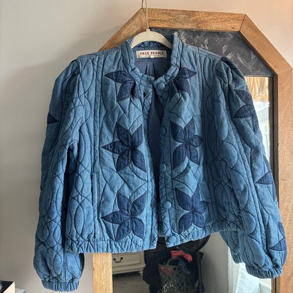 Free People Quinn Quilted Jacket - Picture 2 of 8